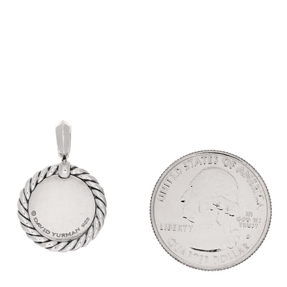David Yurman Sterling Silver Diamond Initial K Charm 2 of 4