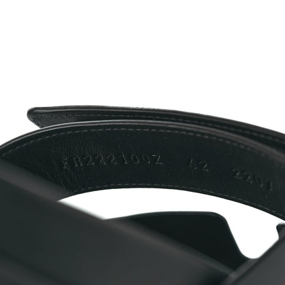 Hermes Calfskin Womens Chypre Sandals 42 Black 8 of 9