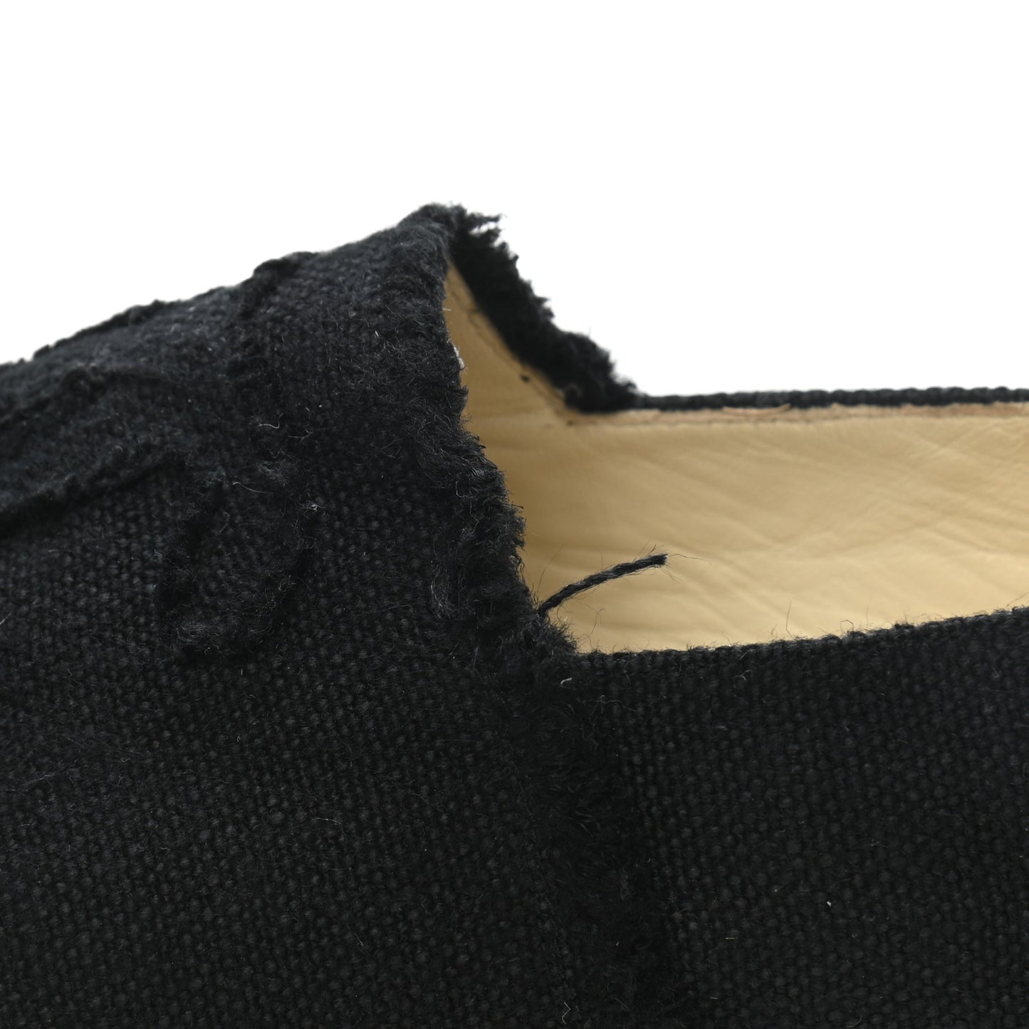 Denim Toile CC Espadrilles 39 Black