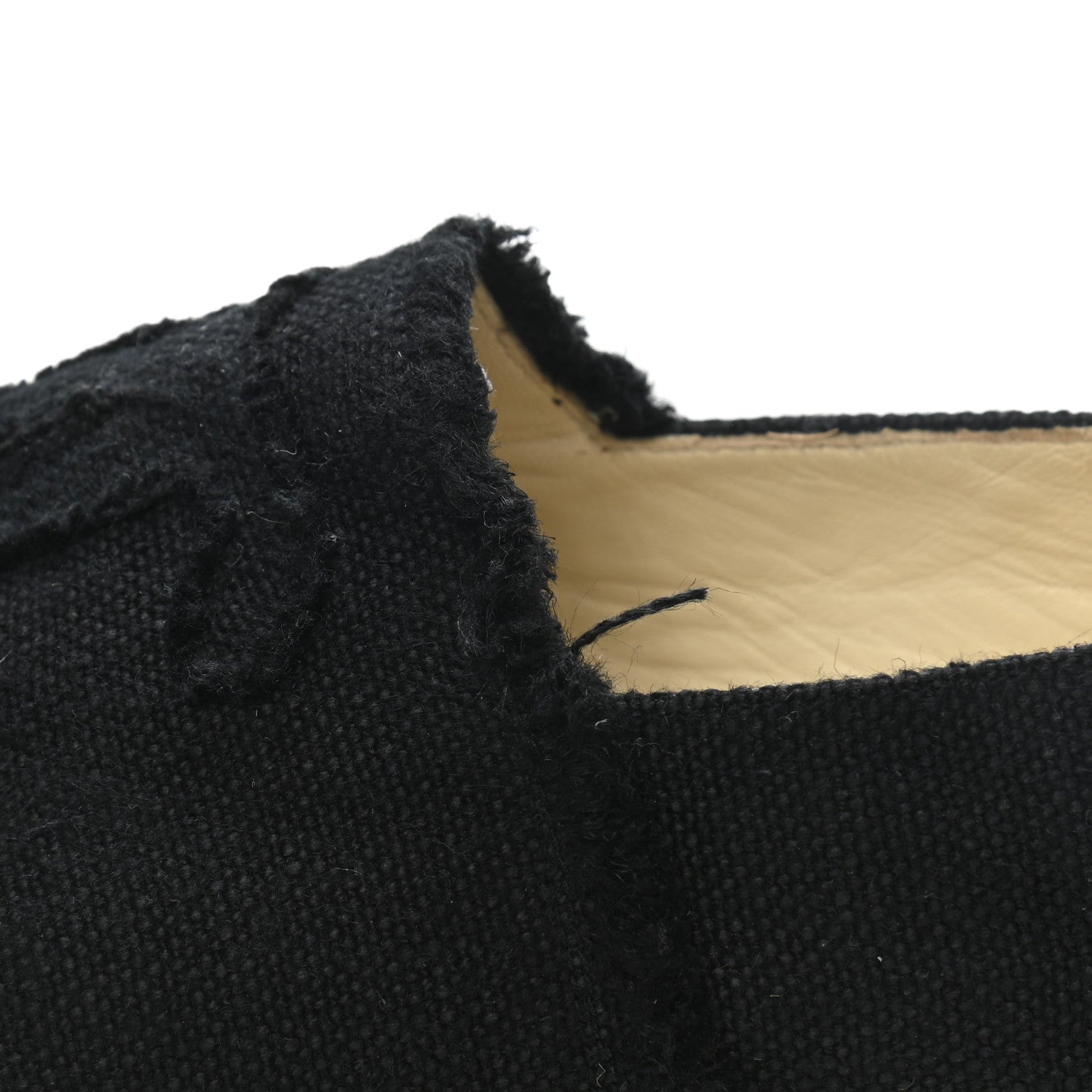 Chanel Denim Toile CC Espadrilles 39 Black 10 of 10