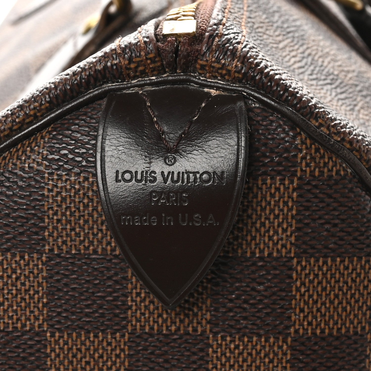 Louis Vuitton Damier Ebene Speedy 35 6 of 12