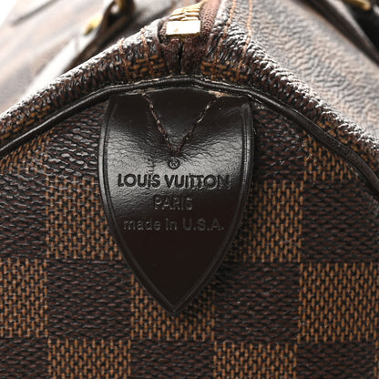 Louis Vuitton Damier Ebene Speedy 35 6 of 12