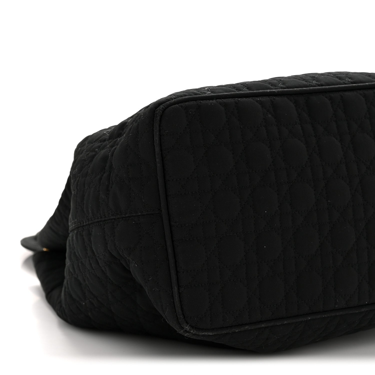 Christian Dior Nylon Cannage Medium Lady Dior Black 16 of 27