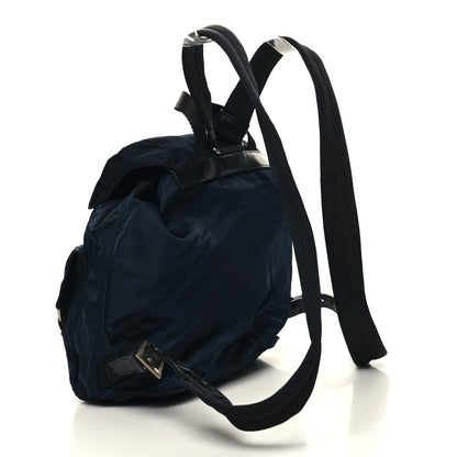 Prada Nylon Vela Small Backpack Navy 3 of 9