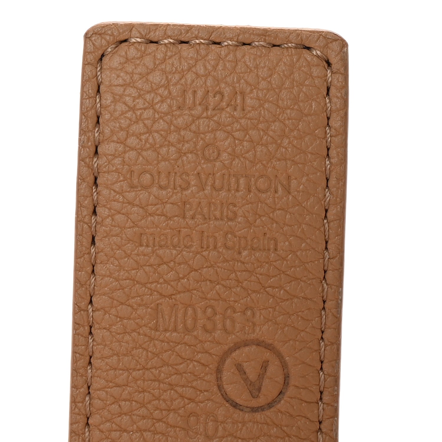 Louis Vuitton Calfskin Monogram 30mm LV Initiales Reversible Belt 90 36 Arizona 5 of 6