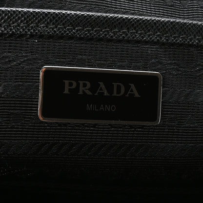 Prada Re-Nylon Saffiano Medium Backpack Black 6 of 12