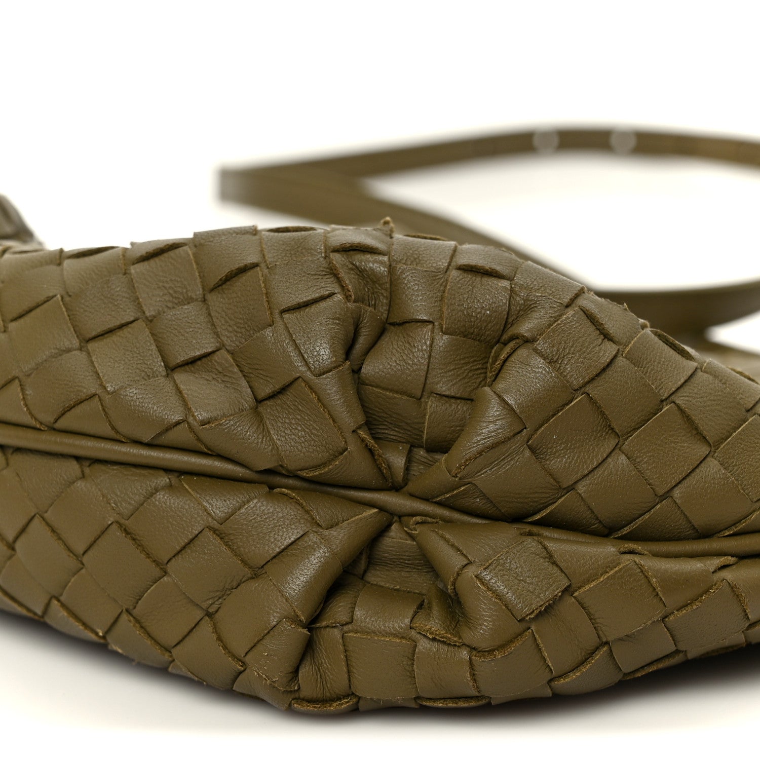 Bottega Veneta Nappa Intrecciato Crossbody Olive 11 of 12