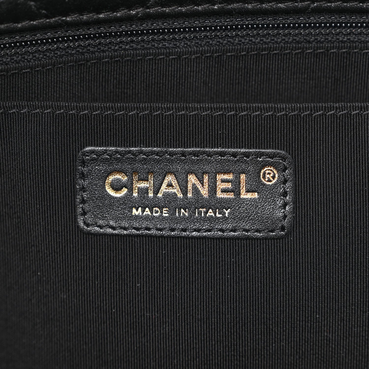 Chanel Calfskin Quilted Small XXL Travel Flap Bag Black 6 of 10