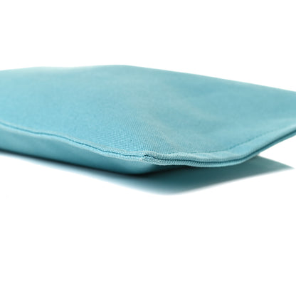 Hermes Toile Flat Yachting Pouch Bleu Atoll 10 of 11