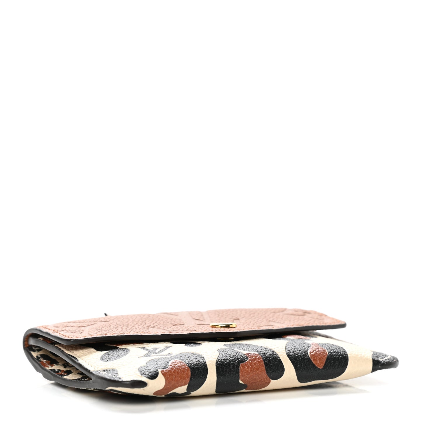 Empreinte Monogram Giant Wild At Heart Key Pouch Caramel