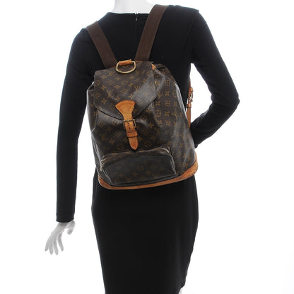 Louis Vuitton Monogram Montsouris GM Backpack 2 of 24