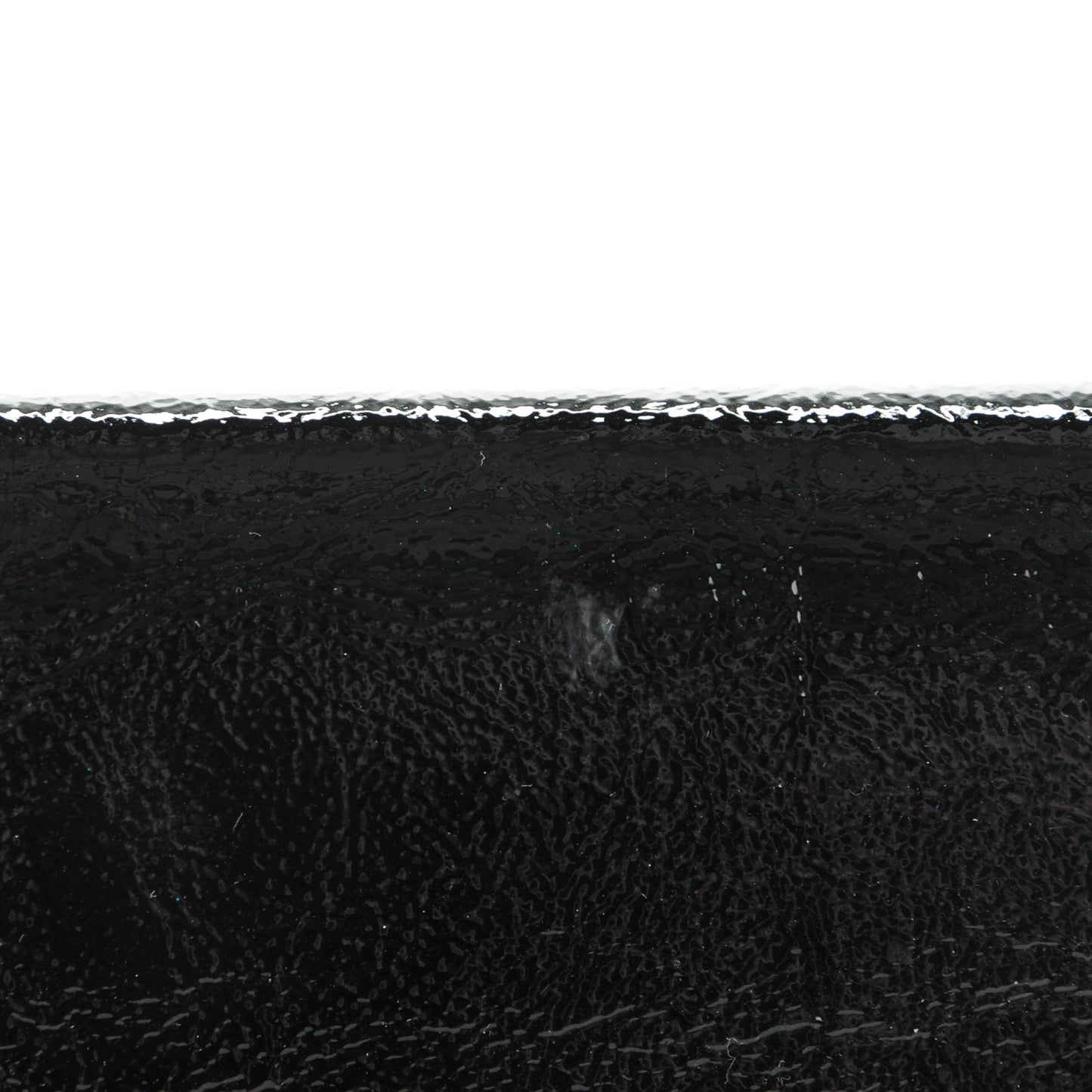 Textured Patent Monogram Large Belle De Jour Clutch Black