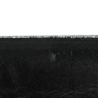 Saint Laurent Textured Patent Monogram Large Belle De Jour Clutch Black 8 of 8