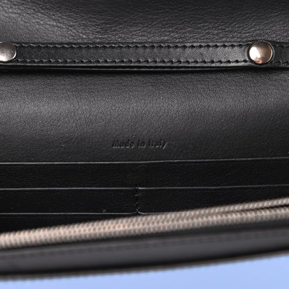 Celine Shiny Calfskin Clutch on a Chain Multicolor 7 of 16