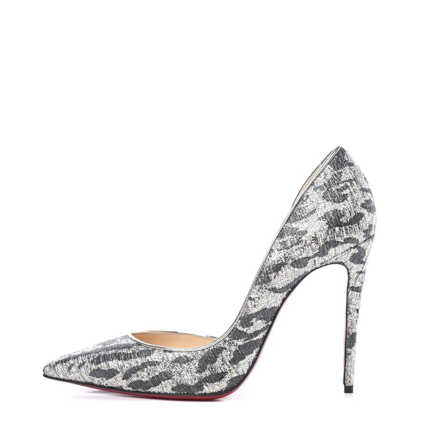 Lurex Gigi Specchio Iriza 100 Pumps 37 Black Light Gold