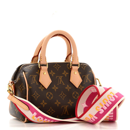 Louis Vuitton Monogram Speedy Bandouliere 20 Fuchsia 3 of 9