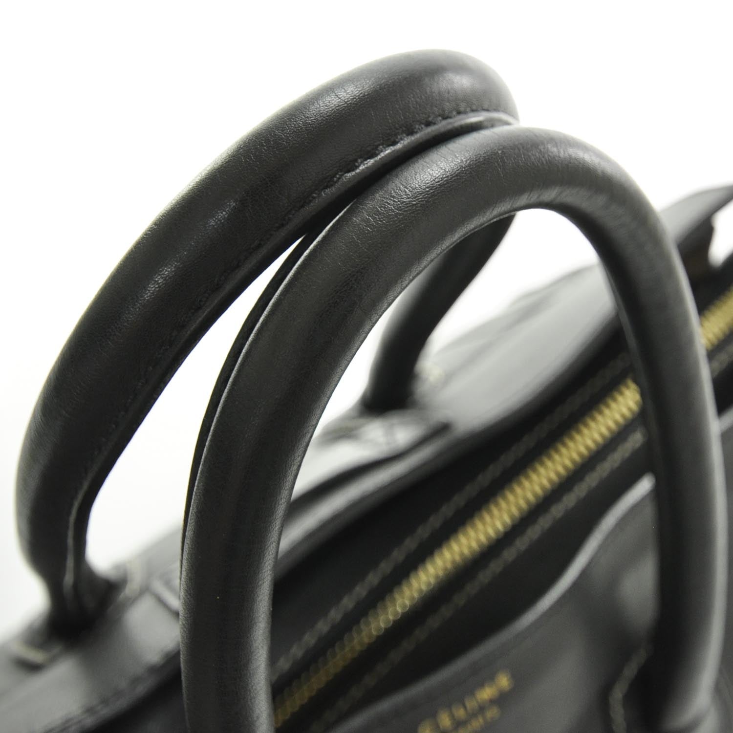 Celine Calfskin Mini Envelope Luggage Anthracite 5 of 8