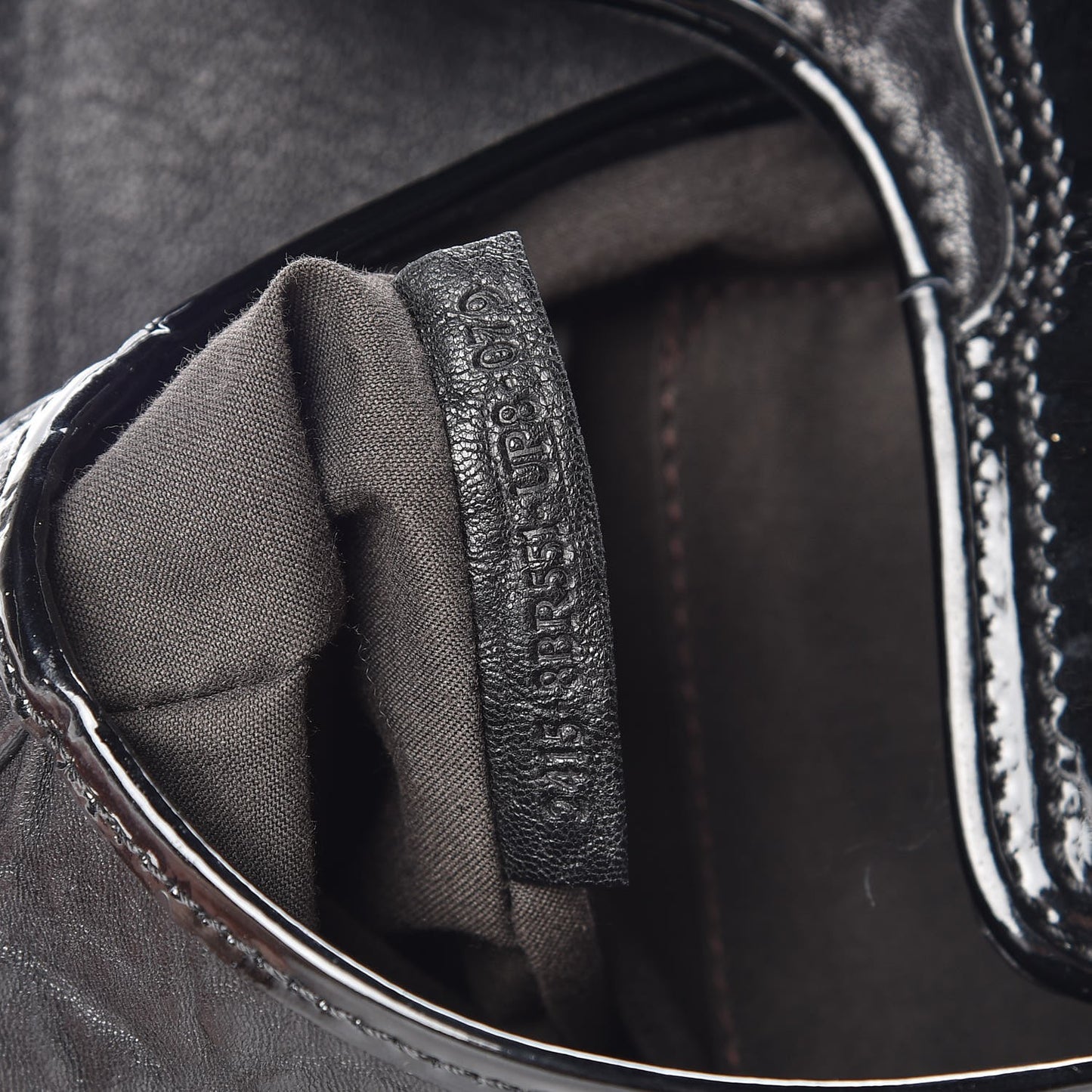 Nappa Patent B Bis Flap Bag Black