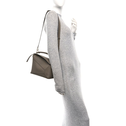 Loewe Soft Grained Small Puzzle Edge Bag Taupe 2 of 11