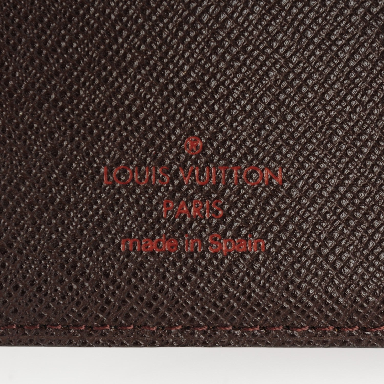 Louis Vuitton Damier Ebene Small Ring Agenda Cover 6 of 8