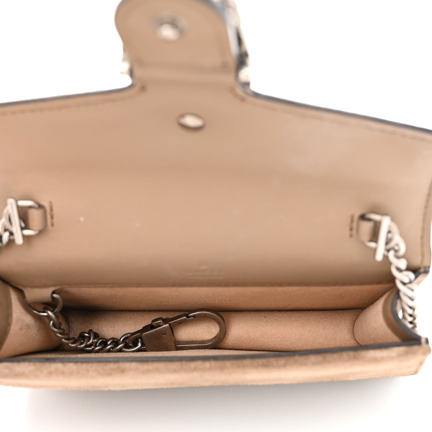 Gucci GG Supreme Monogram Super Mini Dionysus Shoulder Bag Taupe 5 of 10