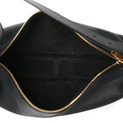 Celine Supple Calfskin Medium Romy Shoulder Bag Black 5 of 9