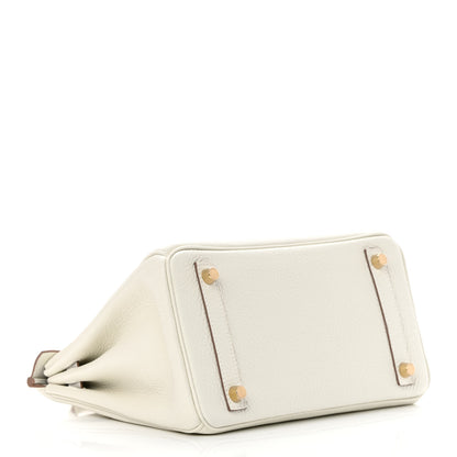 Hermes Togo Birkin 25 Mushroom 4 of 11