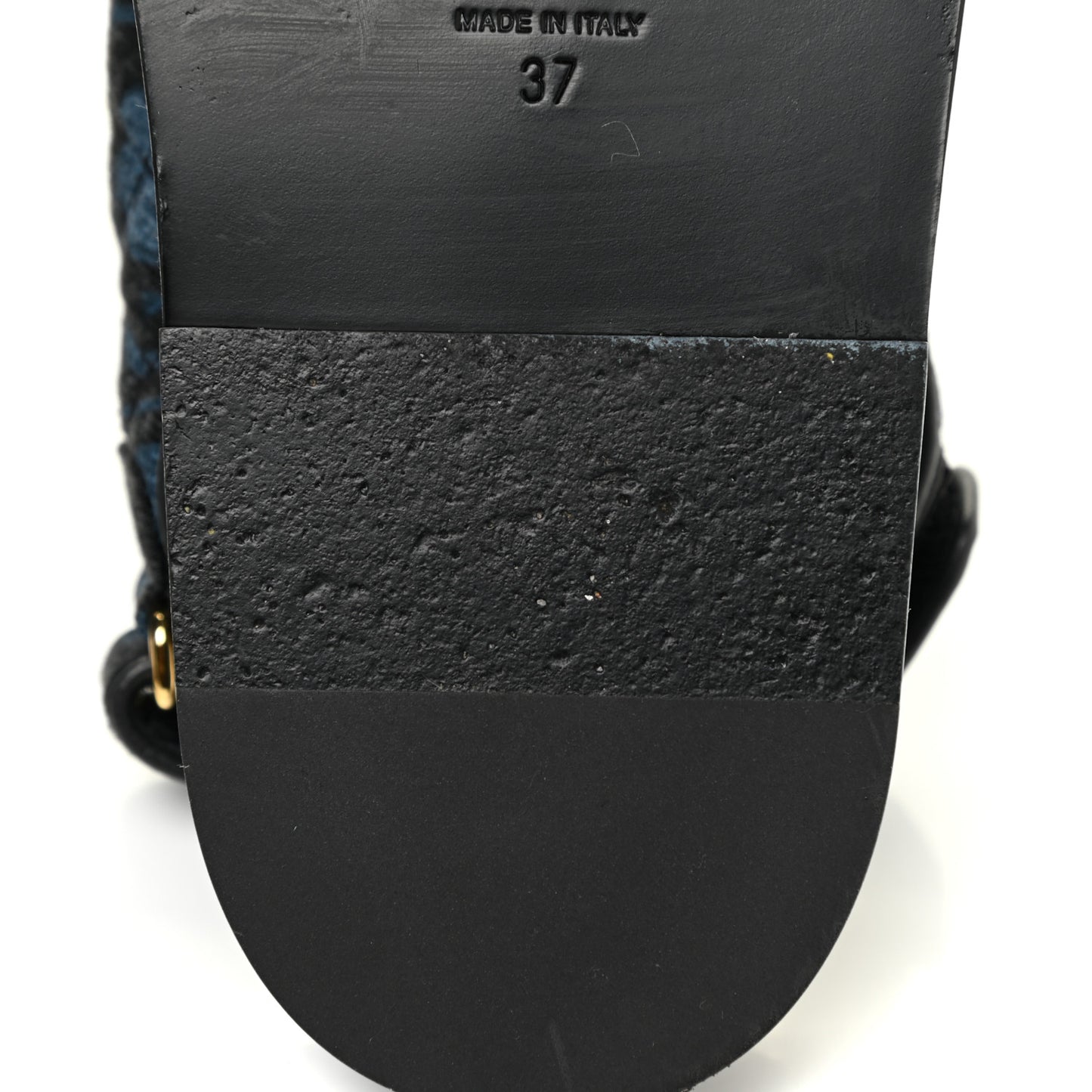 Denim Velcro Dad Sandals 37 Dark Grey Blue Black