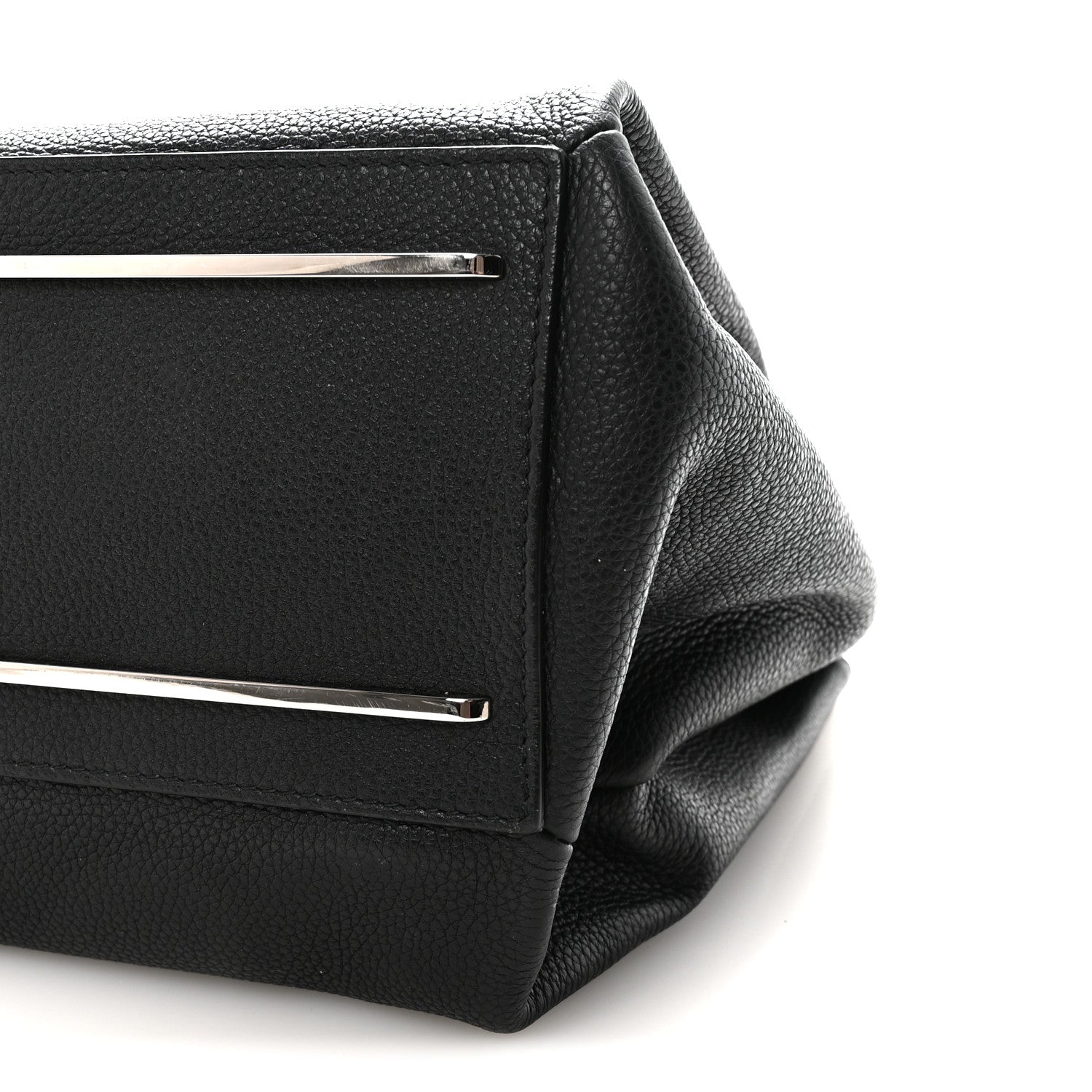 Balenciaga Calfskin Le Dix Soft Cabas M Shoulder Bag Black 11 of 11