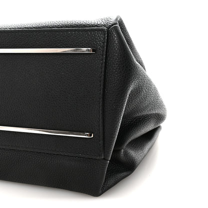 Balenciaga Calfskin Le Dix Soft Cabas M Shoulder Bag Black 11 of 11