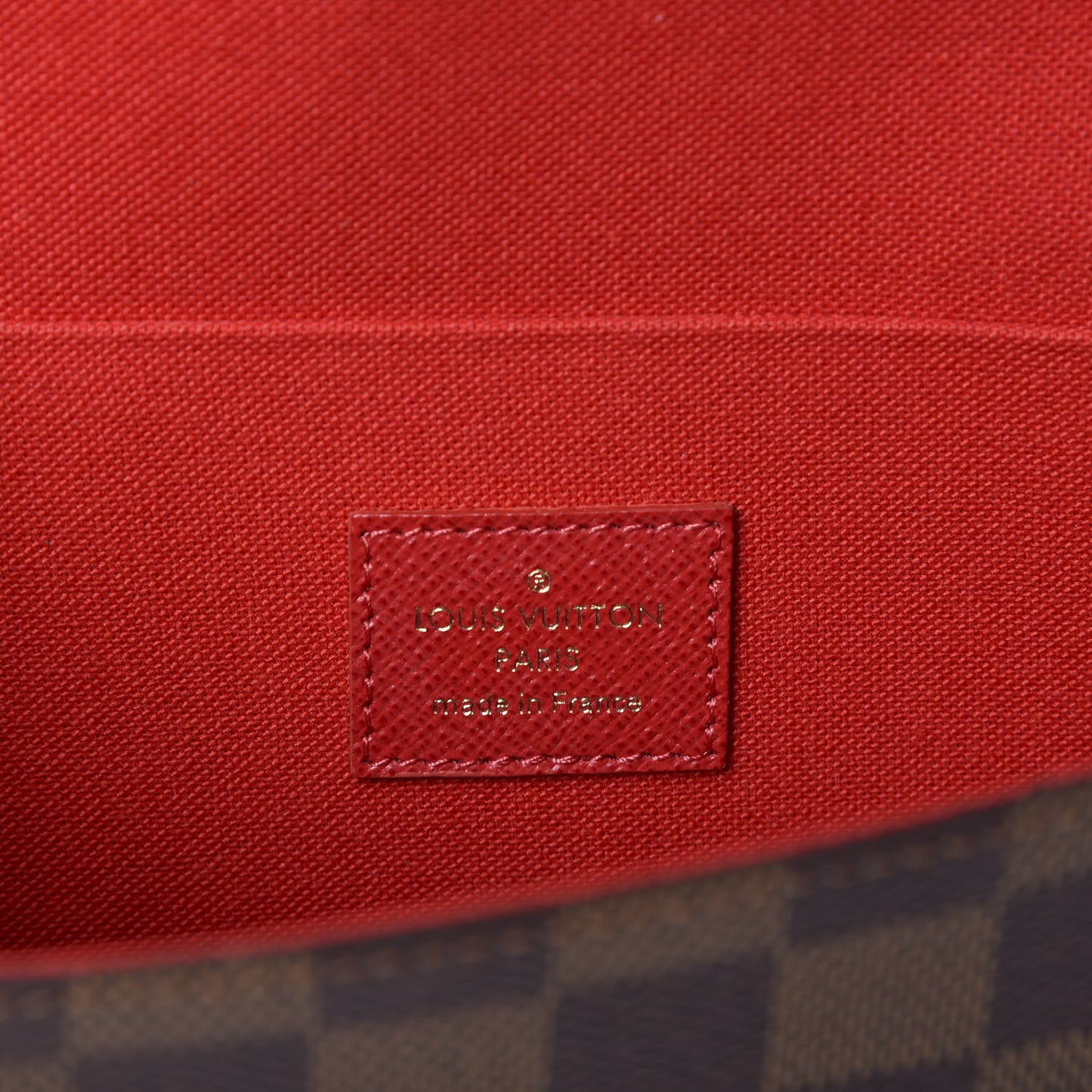 Damier Ebene Pochette Felicie Chain Wallet