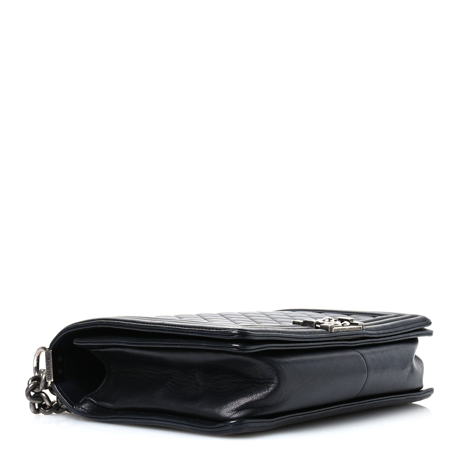 Chanel Lambskin Quilted New Medium Boy Flap Black 4 of 11