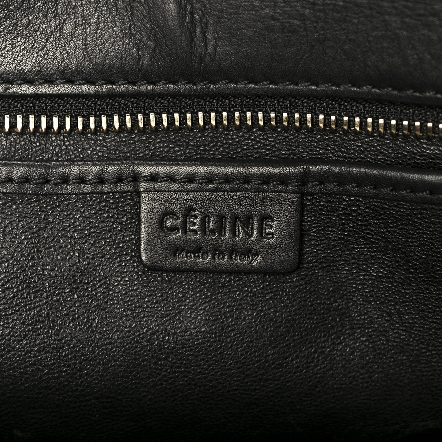 Smooth Calfskin Nano Luggage Black