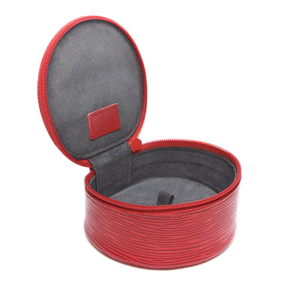 Louis Vuitton Epi Ecrin Bijoux 10cm Jewelry Box Case Red 4 of 6