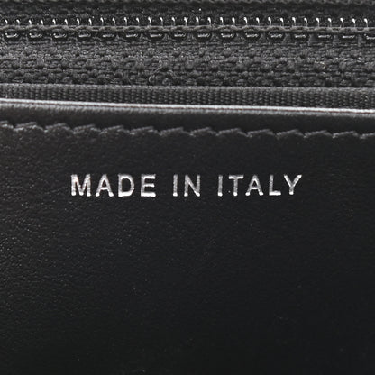 Chanel Caviar Chevron Quilted Boy Wallet On Chain WOC Black 7 of 13