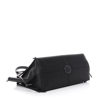 Loewe Calfskin Cushion Tote Black 4 of 9