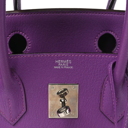 Hermes Chevre Mysore Birkin 30 Violet 6 of 15