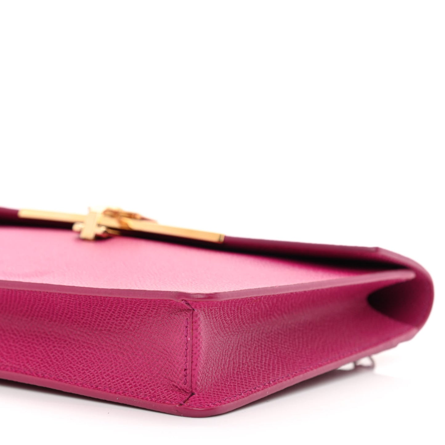 Hammered Calfskin Gancini Mini Bag Pink