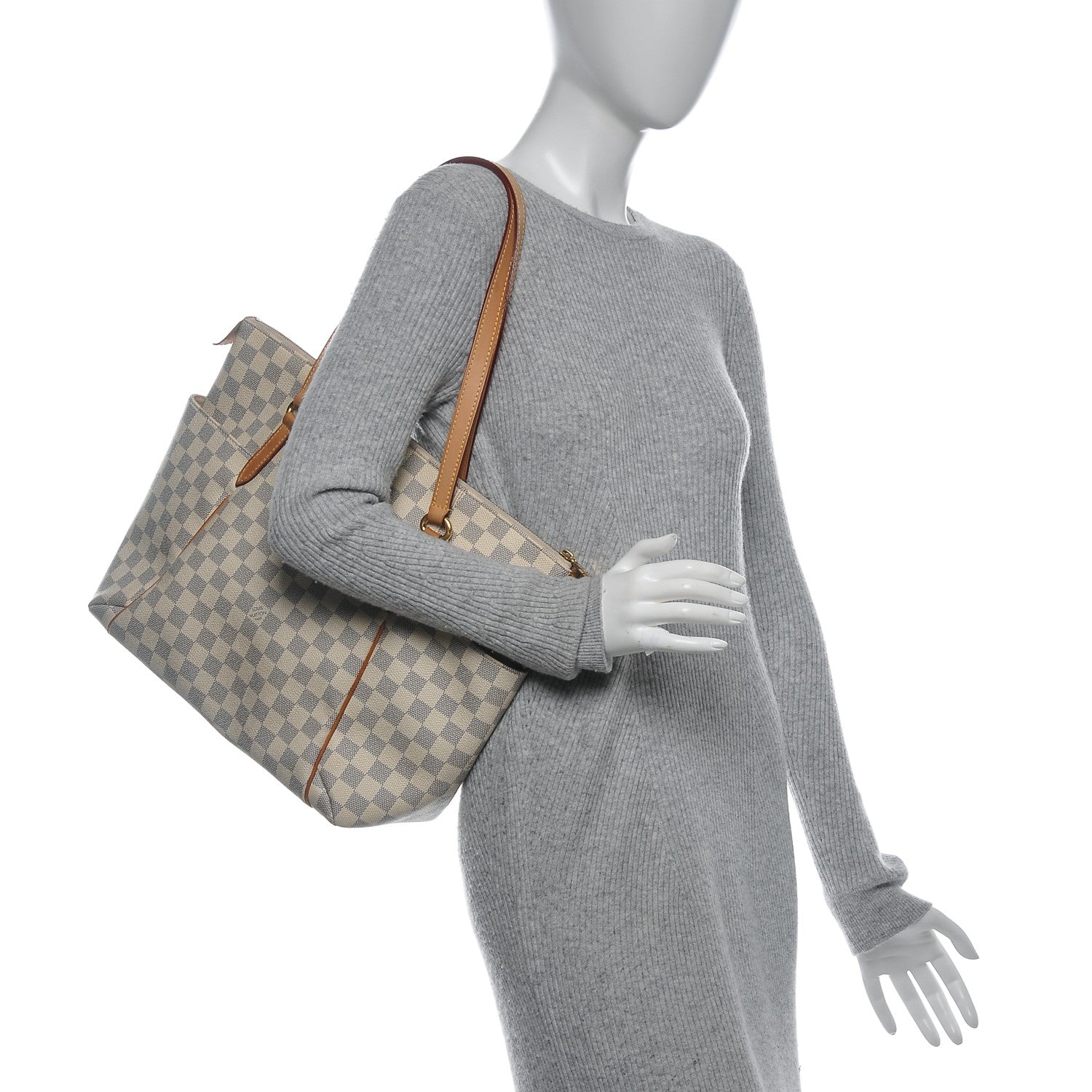 Louis Vuitton Damier Azur Totally MM 2 of 7