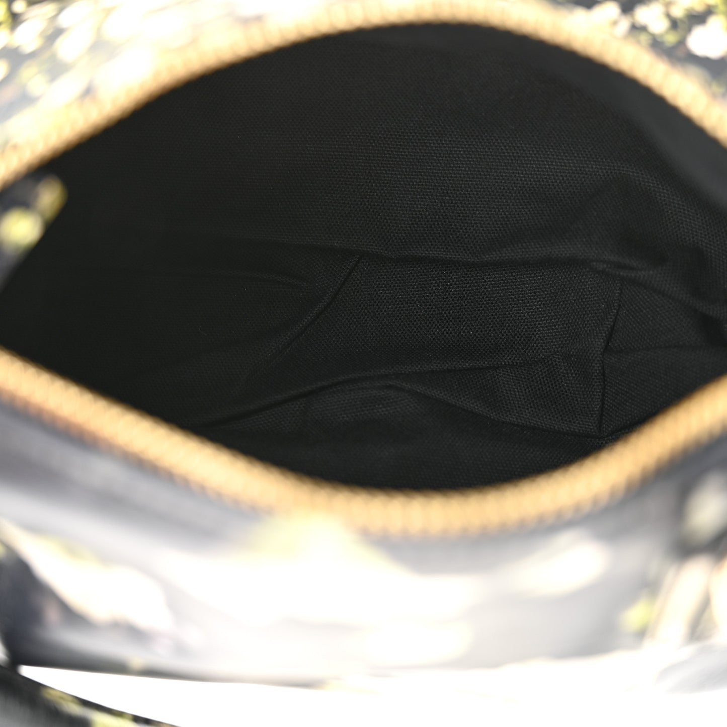 Lambskin Baby's Breath Print Medium Pandora Black