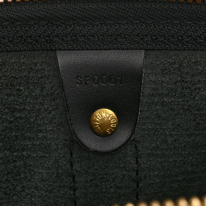 Louis Vuitton Epi Keepall 50 Black 6 of 11