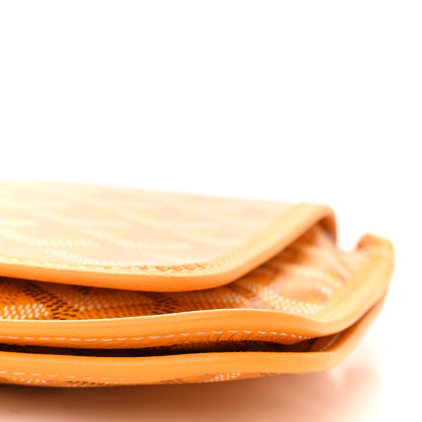 Goyardine Plumet Wallet Clutch Yellow