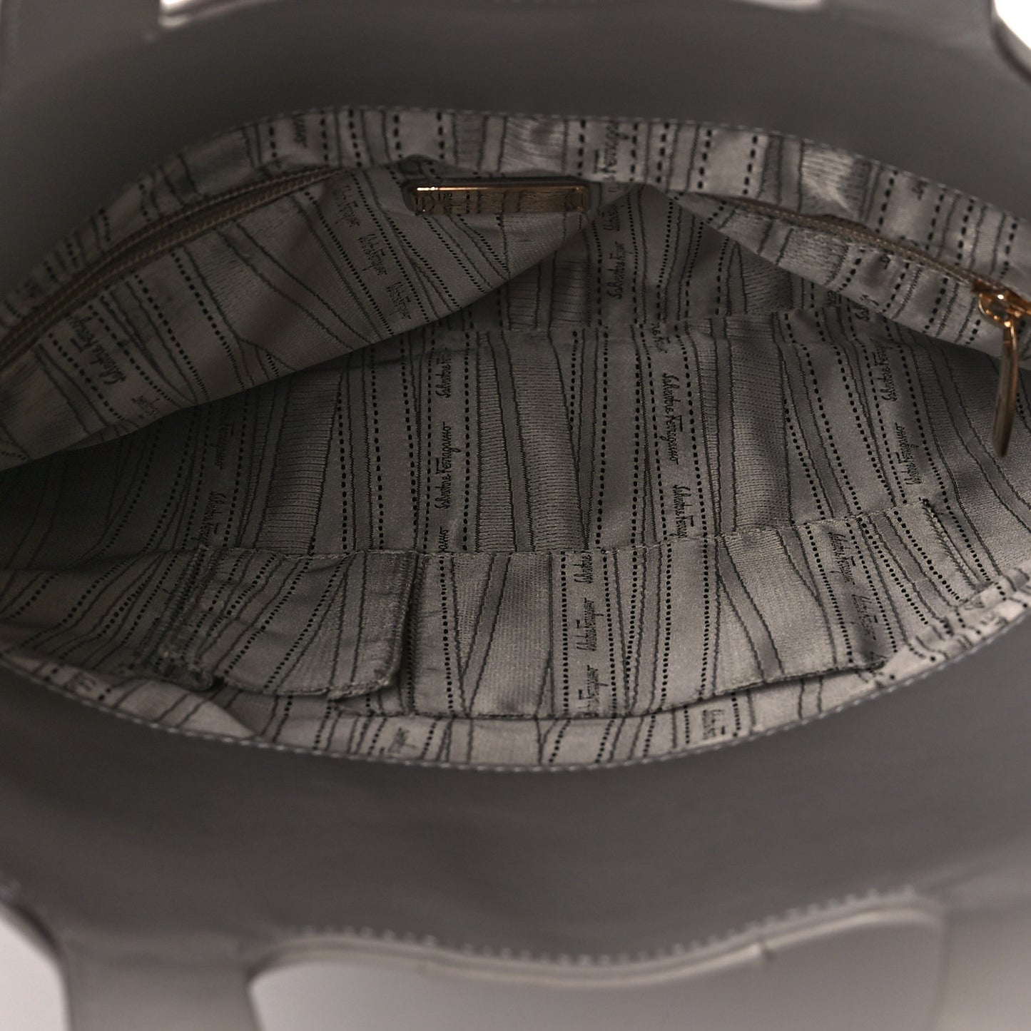 Calfskin Wanda Tote Grey