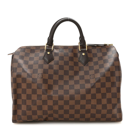 Louis Vuitton Damier Ebene Speedy 35 1 of 11