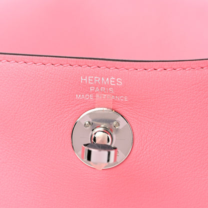 Hermes Swift Mini Lindy 20 Rose Ete 6 of 11