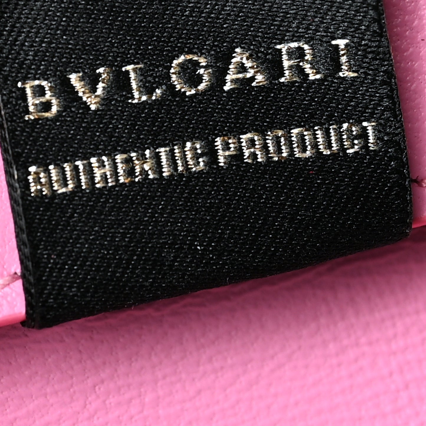 Serpenti Calfskin Card Case Fuchsia Pink