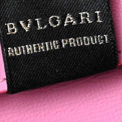Bulgari Serpenti Calfskin Card Case Fuchsia Pink 8 of 10