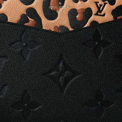 Louis Vuitton Empreinte Monogram Giant Wild at Heart Pochette Melanie MM Black 5 of 11