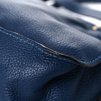 Chloe Calfskin Medium Marcie Satchel Navy 16 of 23