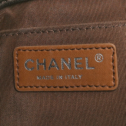 Chanel Metallic Lambskin Pony Hair Quilted Multi Bag Bronze 6 of 11